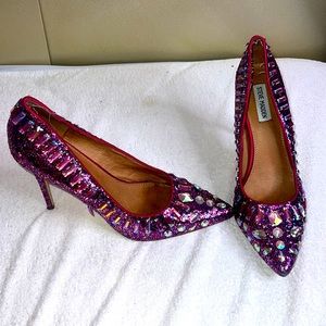 Steve Madden galaxy heel